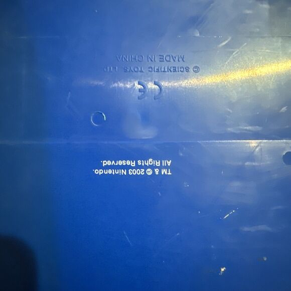 Super Mario 64 Table Top Pinball 16x10 Untested no battery cover - Picture 12 of 12